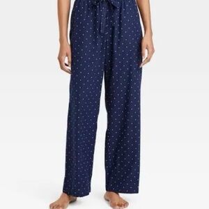 State of Day Women's Navy Pattern Pajama Pants